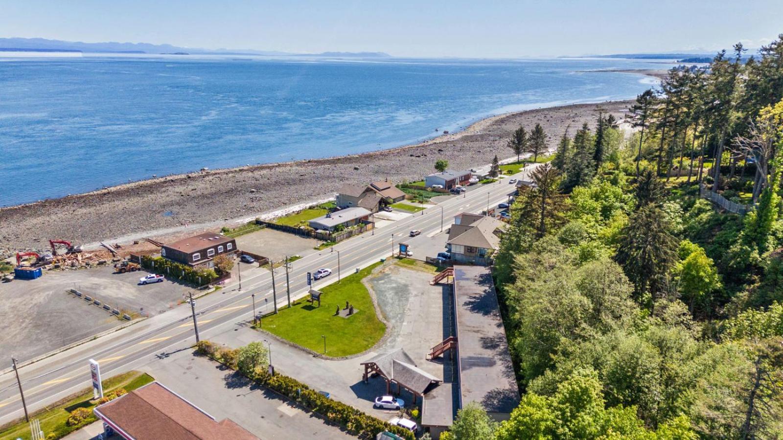 Big Rock Motel Campbell River Exterior photo